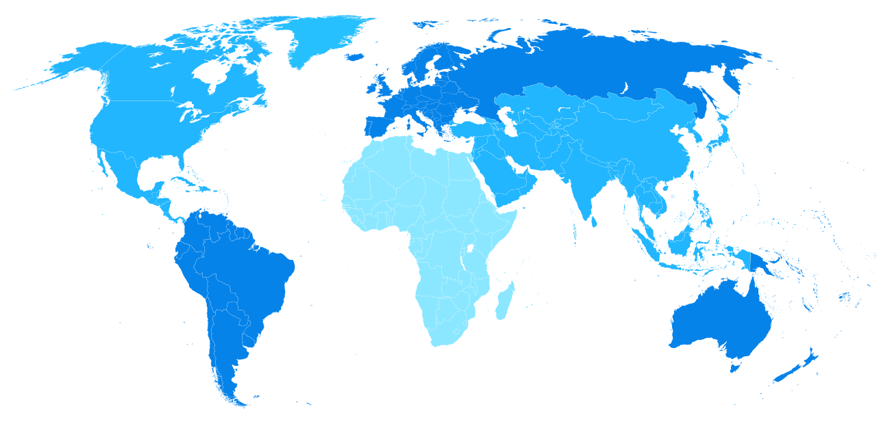 global logistics map